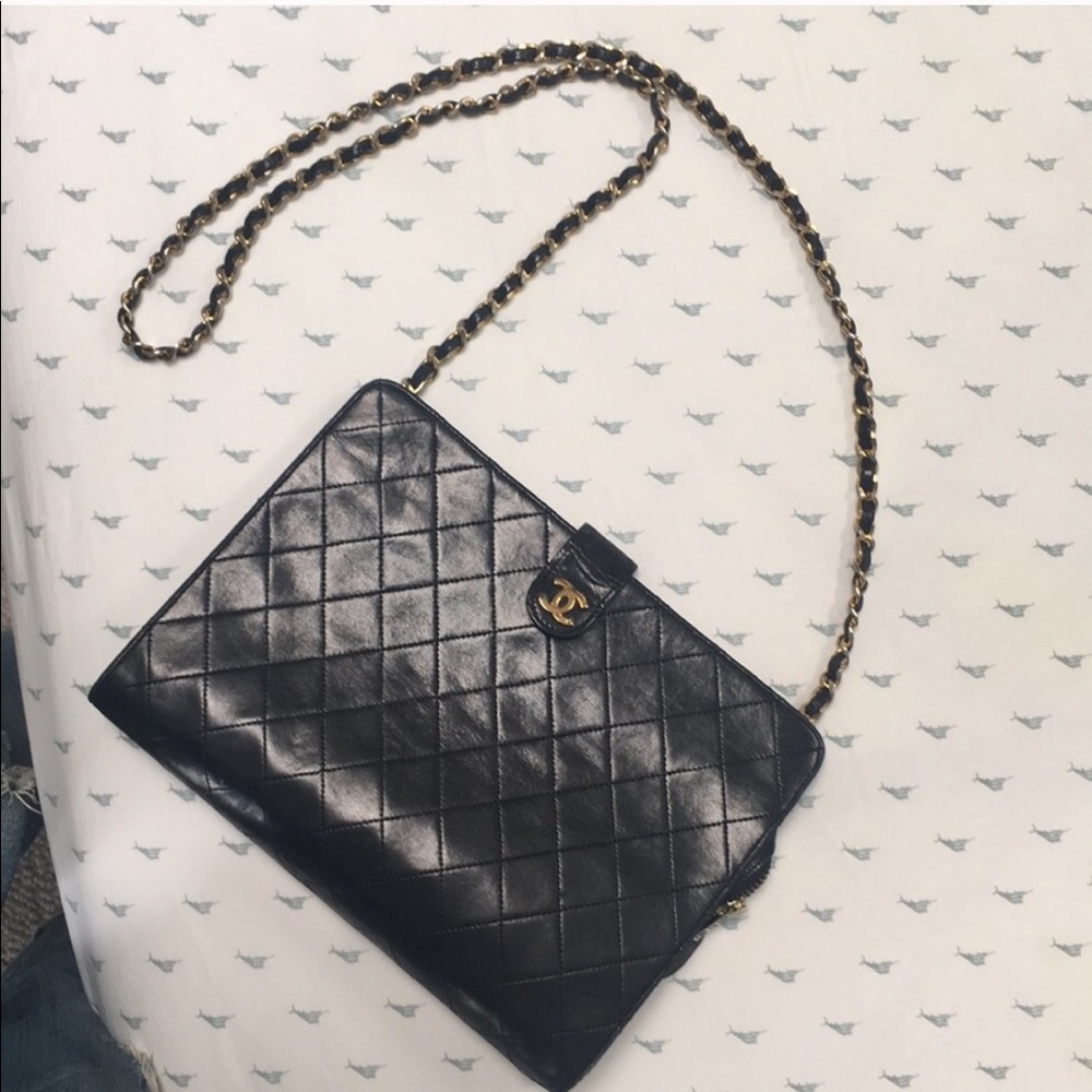 Authentic Vintage Chanel crossbody bag